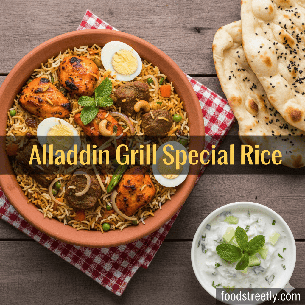 Aladdin Grill Special Rice Aladdin Grill Special Rice