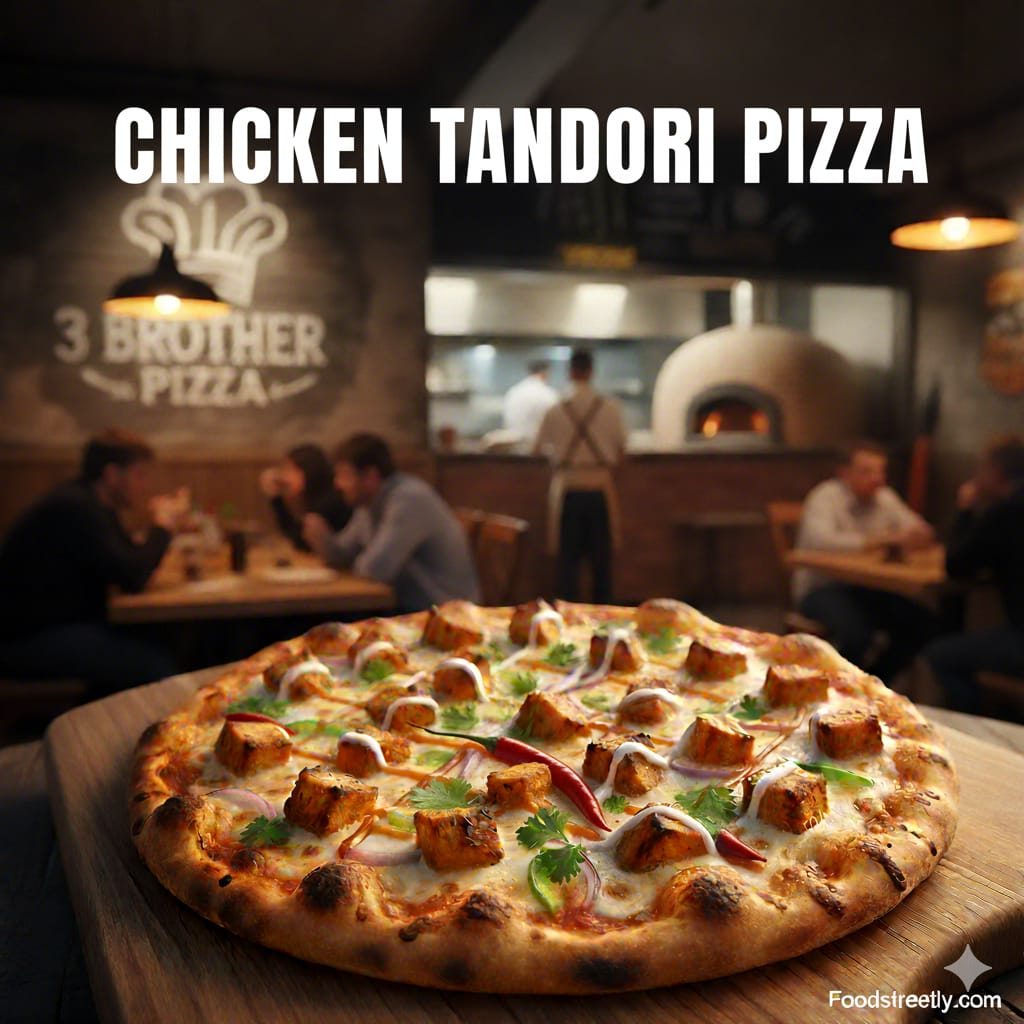 Chicken Tandori Pizza Chicken Tandori Pizza