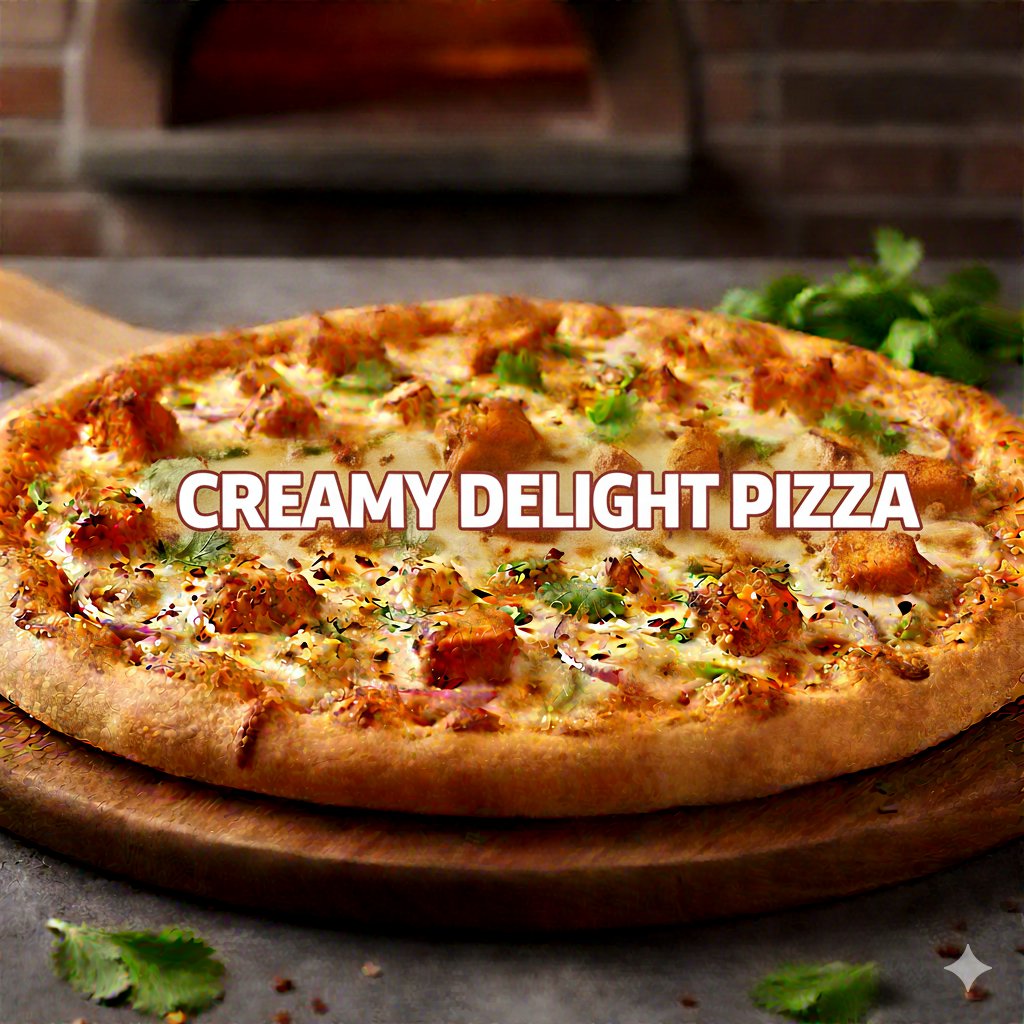 Creamy Delight Pizza Creamy Delight Pizza