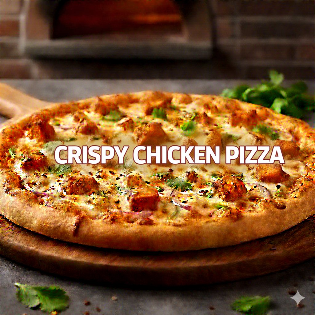 Crispy ChickenPizza Crispy ChickenPizza