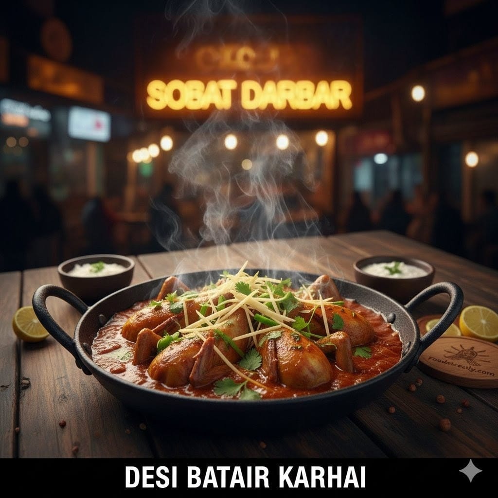 Desi Batair Karhai