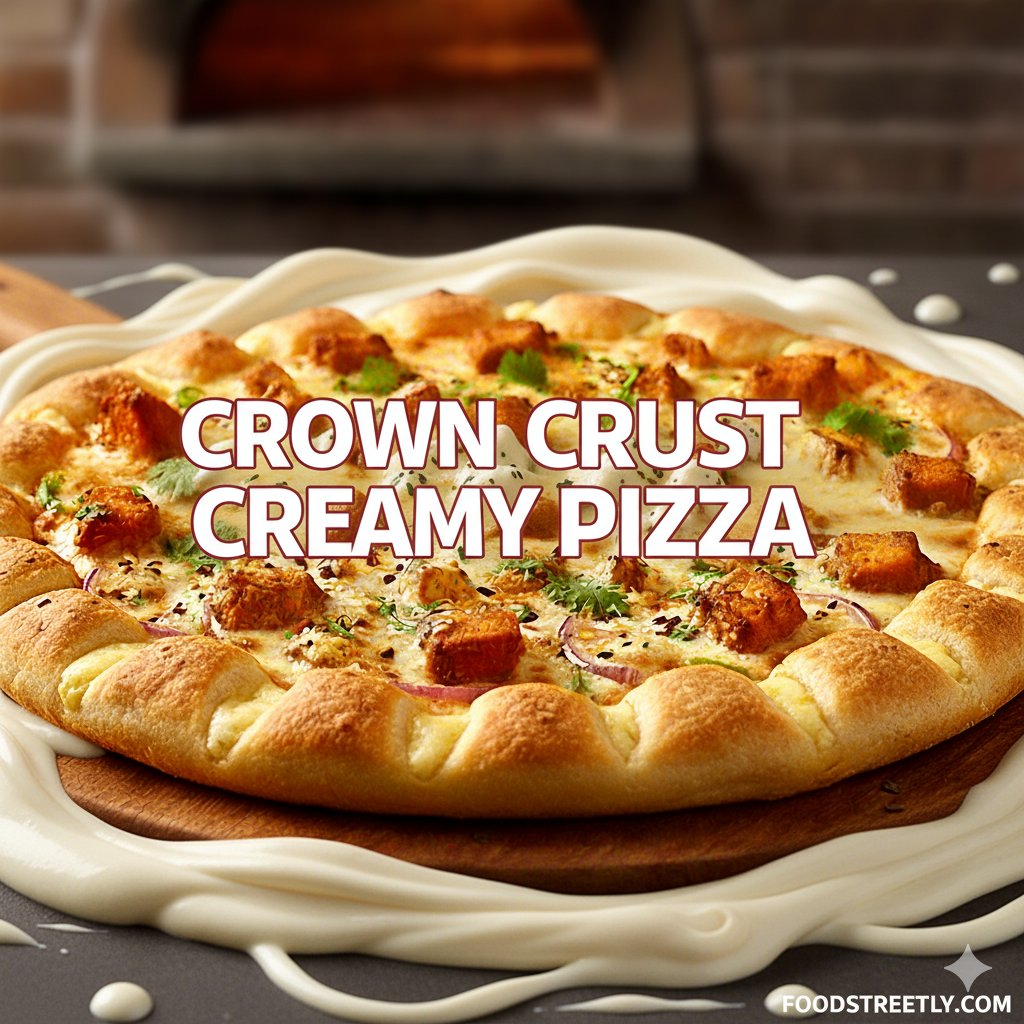 creamy pizza creamy pizza